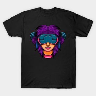 cyberpunk girl T-Shirt